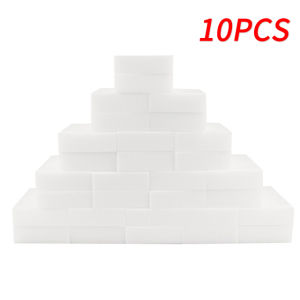 Fypo 50 Miếng Bọt Biển Làm Sạch Thần Kỳ Miếng Bọt Biển Vệ Sinh Bát Đĩa Thủy Tinh 10*6*2Cm Miếng Bọt Biển Vệ Sinh Bồn Rửa Nhà Tắm Nhà Bếp Dụng Cụ Vệ Sinh Gia Đình Văn Phòng Xe Hơi Đa Năng