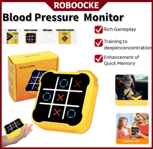 【SG】Tic Tac Toe Board Games Electronic Puzzles Kids Board Games Portable Handheld Infinite Games Tic Tac Toe Bolt Games