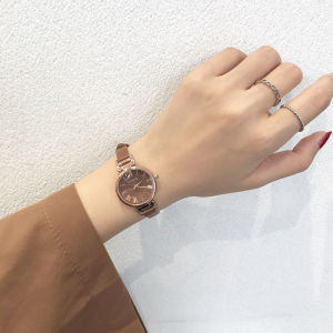 Đồng Hồ Nữ Ulzzang TD2 Mặt Nhỏ Dây Da Cao Cấp Mặt Số La Mã Nữ Tính Cho Học Sinh Sinh Viên