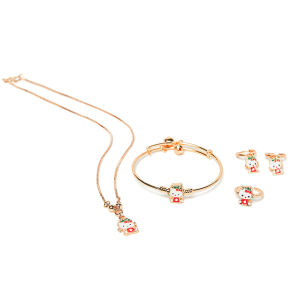Set Perhiasan Anak Hello Kitty Terlaris & Aksesoris Anak Lapis Emas