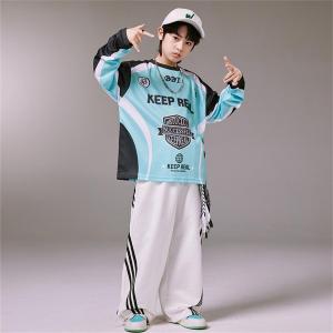 SweetKids พร้อมส่งจากกทม🌸เสื้อผ้าเด็กแฟชั่น🍓เสื้อแขนยาวลำลอง เต้นรำเท่ๆ ฮิปฮอป ทรงหลวม สไตล์เกาหลี ผ้านุ่ม ใส่ได้ทั้งเด็กชาย-หญิง