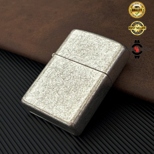 Classic Retro Knurled Advertising Lettering Gift Grinding Wheel Metal Windproof Kerosene Lighter LT-0567