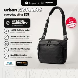 URBAN NOMADIC 9L Sling Commuter Chest Bag Casual Photography Gear Everyday Sling Bag Fit IPad 13"