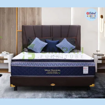 Central Dominiq Kasur Tanpa Divan/Sandaran Ukuran 180x200