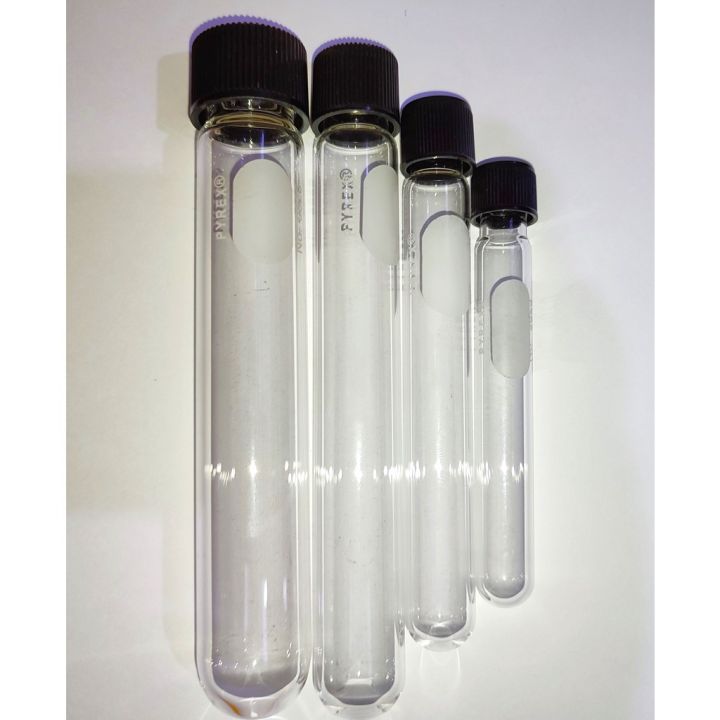 【Hot】 PYREX Test Tube / Culture Tube With Screw Cap Small Sizes | Lazada PH