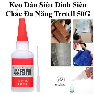 Keo Dán Siêu Dính Đa Năng Tertell 50G Dán Gỗ Dán Nhựa Dán Sắt Dán Đá...