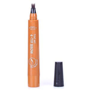 Four-Head Bifurcation Liquid Eyebrow Pencil Long Lasting Eyebrow Tint Brow Pen Waterproof Eyebrow Liner Tattoo Pen Makeup