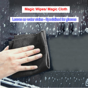 Thickened magic cloth rag glass cleaning household bathroom mirror no watermark hair loss absorbent rag