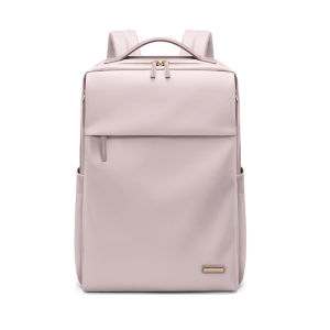 GOLF QUALITY Backpack Woman Elegant Laptop Backpacks for Women Commuter Waterproof Notebook Bag Female 15.6 inch Multiple Compartment Solid Color