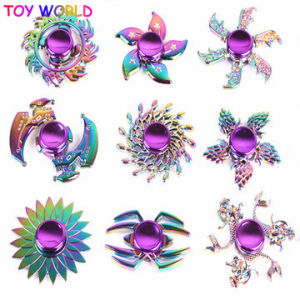 Rainbow Metal Fidget Spinner Gradient Zinc R188 Mute Smooth Bearing Hand Spinner Stress Relief Fidget Toys bay blade toy