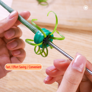 【Big Sale+High Quality】Onion Blossom Cutter Stainless Steel Multi-Function Plum Blossom Onion Cutter Vegetable Chopper Slicer Kitchen Tools