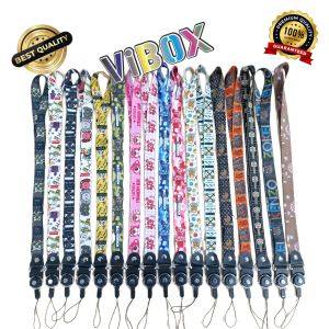 ( 1Pcs ) New Tali HP Fashion Mix-66 Gantungan Handphone Panjang Lanyard Kunci id Card Motif estetik B duck & Friend