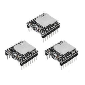 3Pcs For DFPlayer Mini MP3 Player Module TF U Disk Mini MP3 DFPlayer Sound Voice Module Expansion Board
