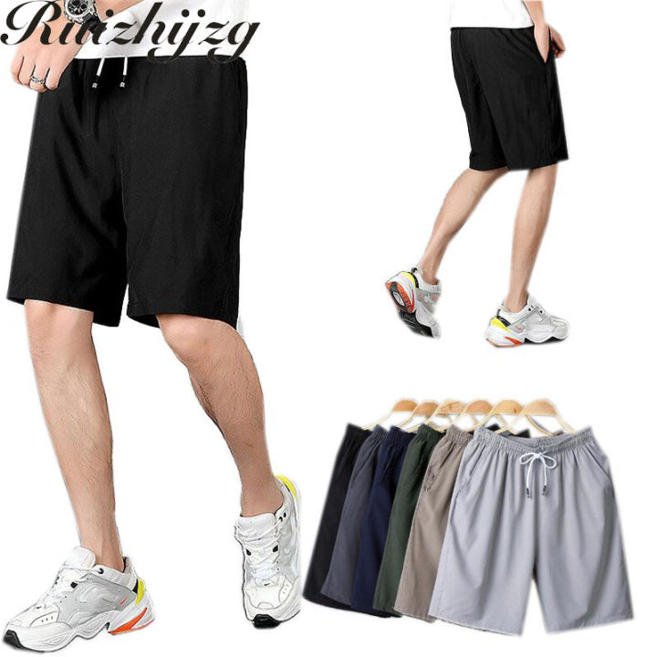 M-8XL Shorts with Pocket Men Casual for Men Running Summer Thin