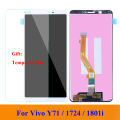 100% Tested Original LCD For Vivo Y71 LCD Y7 Y71i V1731B 1724 1801 LCD Display Touch Screen Digitizer Assembly. 