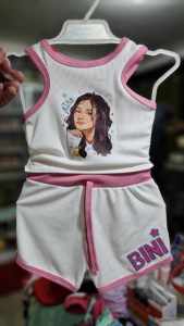 BINI Girls Kids 1-4 yrs.old Top and Short Set