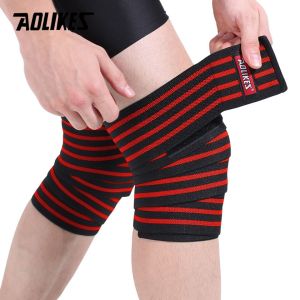 Bộ 2 băng quấn đầu gối tập gym AOLIKES YE-7167 bảo vệ khớp gối hạn chế chấn thương Knee compression straps