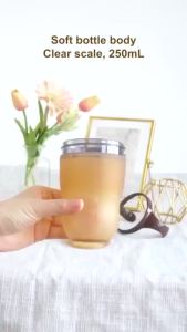 Silicone Baby Feeding Bottle Silver Nano Antibacterial Soft Milk Bottle Nursing Baby Milk Bottle