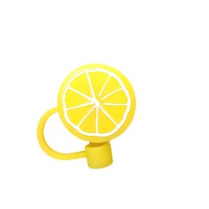 MODAQUICK Cute Creative Cartoon Straw Decoration Splash Proof Silicone Cup Accessories Dust Cap Straw Topper Straw Cover