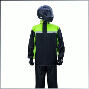 ชุดกันฝน ประกอบฟรี กันลม เสื้อผ้ากันน้ำ ผู้ใหญ่ มีความยืดหยุ่นสูง กระเป๋าความจุขนาดใหญ่ ฤดูฝน