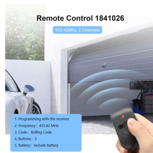 YAFEN Compatible With NS 2 NS 4 1841026 Gate Remote Control 433.92MHZ TR2 5009205C TR4 5012018C00 Garage Door Remote Control