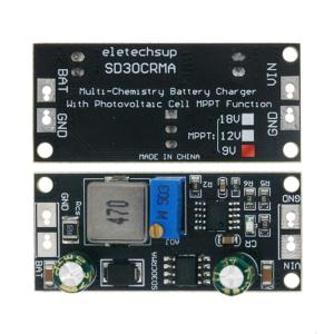 SD30CRMA MPPT Charging Controller Module Adjustable voltages Output Solar System Compont for Home Outdoor Solar Solution