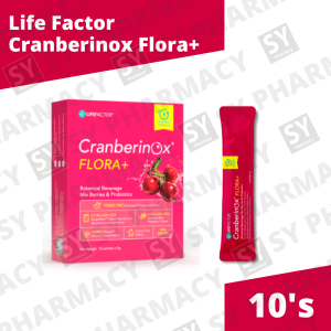 Life Factor Cranberinox Flora+ 10sx5g (Exp: 05/2028)