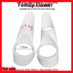 Family Flower Flash Sale New 1 cặp âm thanh xe hơi Loa a-trụ cột tweeter chủ Gasket cho 3 3.5inch 3.8 4inch loa nhựa Gasket