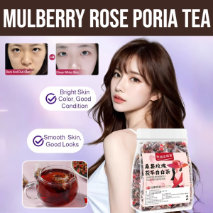 Rejuvenating Skin Mulberry Rose Poria Tea Healthy Tea Healthy Drink Health Fu Ling Rose Mulberry Nutrient Home Use
