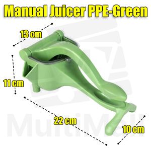 Manual Juicer PPE Green | Lemon Juicer | Fruit Juicer | Manual Juicer| Manual Lemon Orange Juicer| Pomegranate Manual Juicer|Manual Fruit Juicer|Manual Pressed Juicer|Lemon Squeezer Manual Hand Press| Manual Hand Press Juicer| Juicer| Extractor