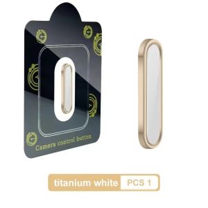 ECILY Phone Side Camera Button Cover Metal Protector Sticker For iPh 16 Series Control Button Aluminium Alloy Stickers