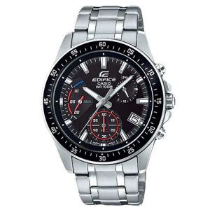 CASIO ORIGINAL - CASIO EFV-540D-1AVUDF - MEN RO - Stainless Steel - Jam dunia JD18ST # Jam Tangan Pria Jam Pria Jam Tangan Anti Air + CASIO EFV 540D 1A EFV-540D 540 D EFV540 EFV-540 EFV540D EFV-540 $ ST