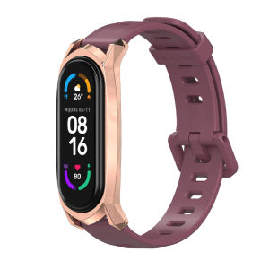 MIJOBS Strap for Mi Band 5 6 7 NFC Global Version mi band 6 / mi smart band 6 / mi smart band 7 Strap Replacement Wristband Waterproof Sport Band Wrist Strap for Xiaomi Smart Band Miband 7