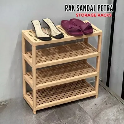 Rak Apartemen Serbaguna 4 Susun Pakai Roda Rak 4 Tingkat yoyo