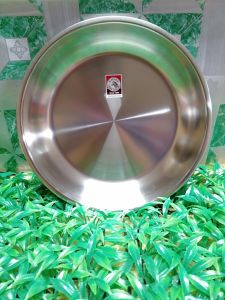 ถาดลึก ถาดชั่ง (ขนาด 910 นิ้ว) ตราหัวม้าลาย เหล็กกล้าไร้สนิม ถาดสเตนเลส