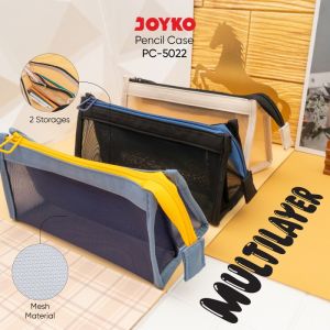 Kotak Tempat Pensil Pencil Case Joyko PC-5022 Multilayer