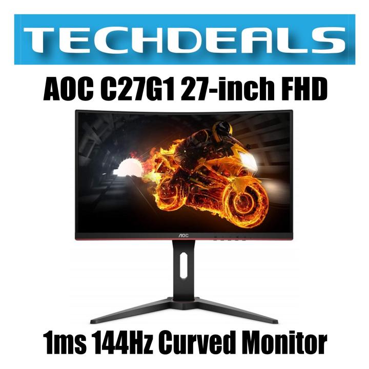 AOC C27G1 27-inch FHD 1ms 144Hz Curved Monitor Lazada