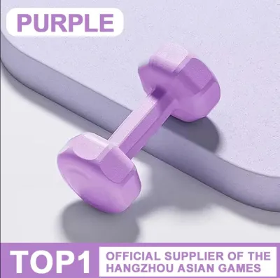 【Ready Stock】Dumbbell 1KG/2KG/3KG Womens Dumbell Gym Fitness Exercise Home Weight Training Workout Neoprene Dumbell