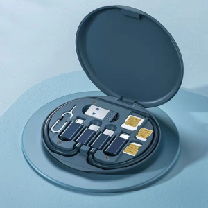 Bộ lưu trữ bộ điều hợp USB đa chức năng cáp USB sạc nhanh 60W Loại C/MicroUSB/cáp sạc