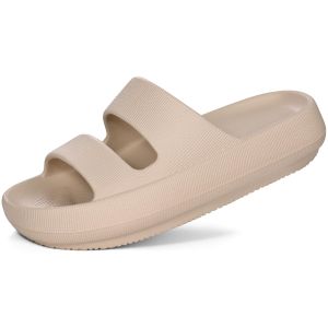 Crestar Orthopedic Slide Sandals for Women Soft Recovery Slip on Sandals Lightweight Summer Cloud Slippers with Arch Support2026