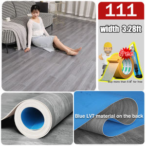 🔥High-quality PVC material🔥Vinyl Flooring wood grain tikar getah give away knives and tape Available in over 13 patterns Anti Slip Waterproof direct laying on the cement floor tikar getah lantai tikar getah tebal PVC floor sticker lantai vinyl