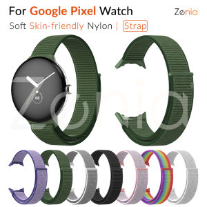 Zenia Replacement Skin-friendly Soft Nylon Watch Strap for Google Pixel Sport Smart Watch Accessories Wrist Band bracelet