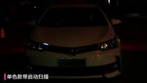 2PCS Car LED Daytime Running Light APP Remote Control Flexible Flowing Turn Signal Strips Decor
