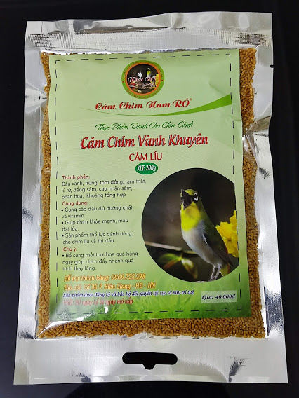 Cám vành khuyên nam rô 2 líu