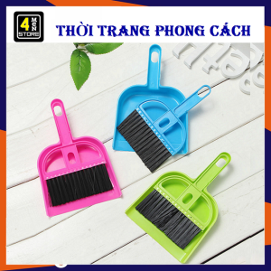 Bộ Chổi Quét Bụi Và Ki Hốt Rác Hoạt Hình Dễ Thương - Chổi Và Xẻng Quét Văn Phòng - Quét Bàn Thờ Hốt Rác Vệ Sinh Nhà Cửa Tiện Dụng