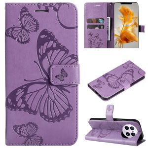 Cho Huawei Mate 50 50 Pro / Mate 30 30 Pro / Mate 20 20x20 Pro / Mate 10 10 Pro bướm vỏ điện thoại từ tính Ví da khe cắm thẻ thời trang lật vỏ