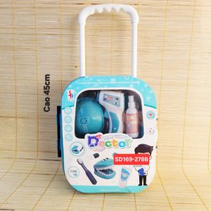 [Freeship] Vali  Đồ Chơi Bác Sĩ Màu Xanh Dành Cho Bé SD169-278B -❣️❣️❣️