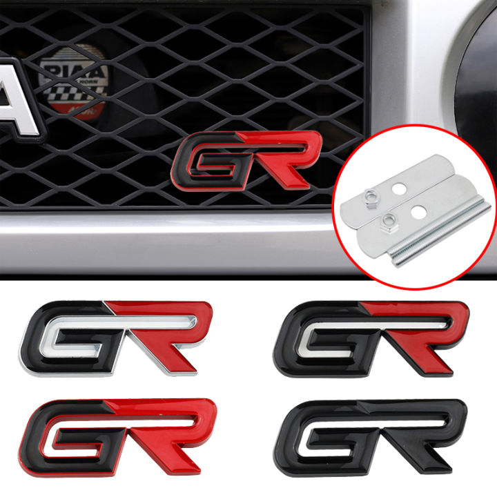 [Ous] 1 cái biểu tượng lưới tản nhiệt Trước Ô TÔ kim loại cá tính cho ...