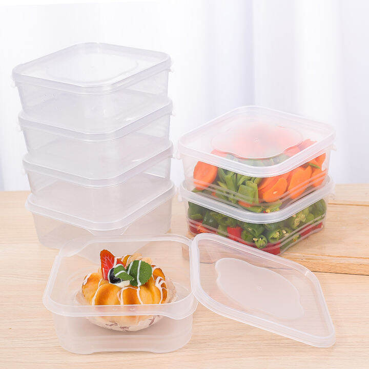 Refrigerator Storage Box Fridge Organizer Food Container Sealed Crisper ...