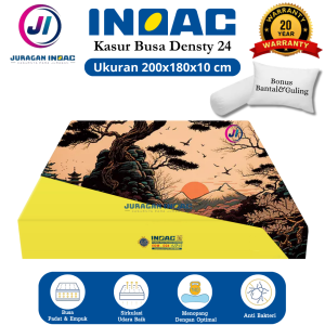 [ 200 x 180 x 10 ] Kasur Busa INOAC EOM D24 200x180x10 cm Garansi 20 Tahun Asli Murah